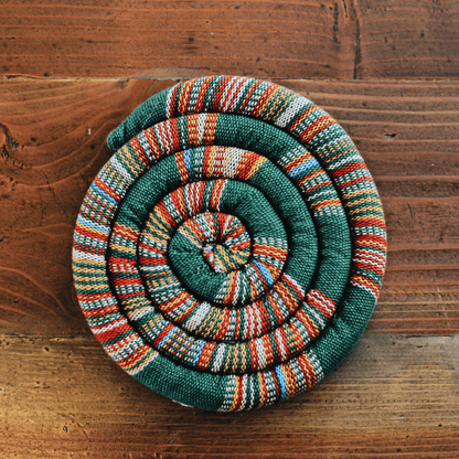 Small Spiral Spiced Trivet by Upavim Crafts