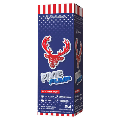 Bucked Up Pixie Pump Energy Sticks