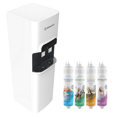 Drinkpod 5000 Pro Series - XL Large Capacity Bottleless Purification Water Cooler by Drinkpod