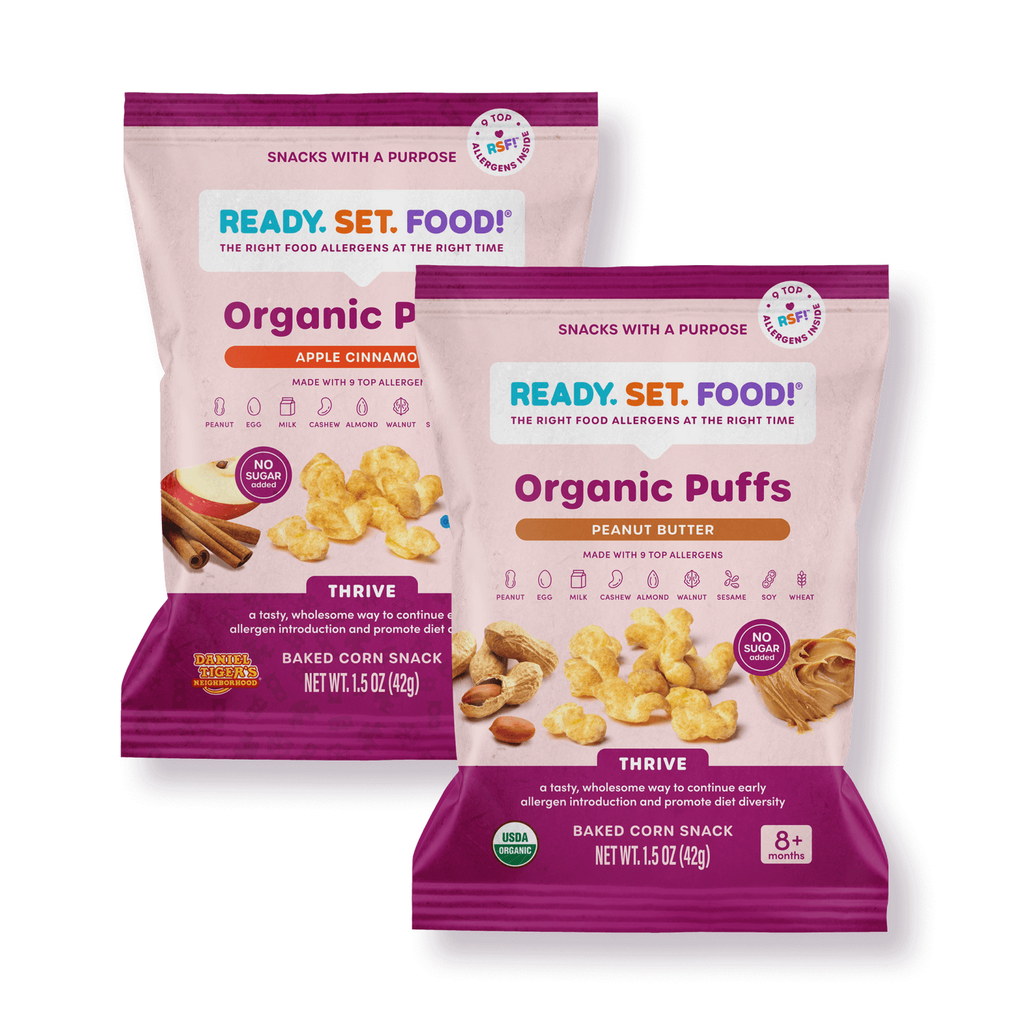 Organic Puffs - Variety Packs