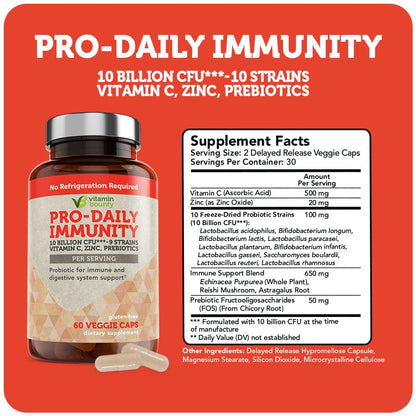 Pro Daily Immune Defense & Protect Probiotic