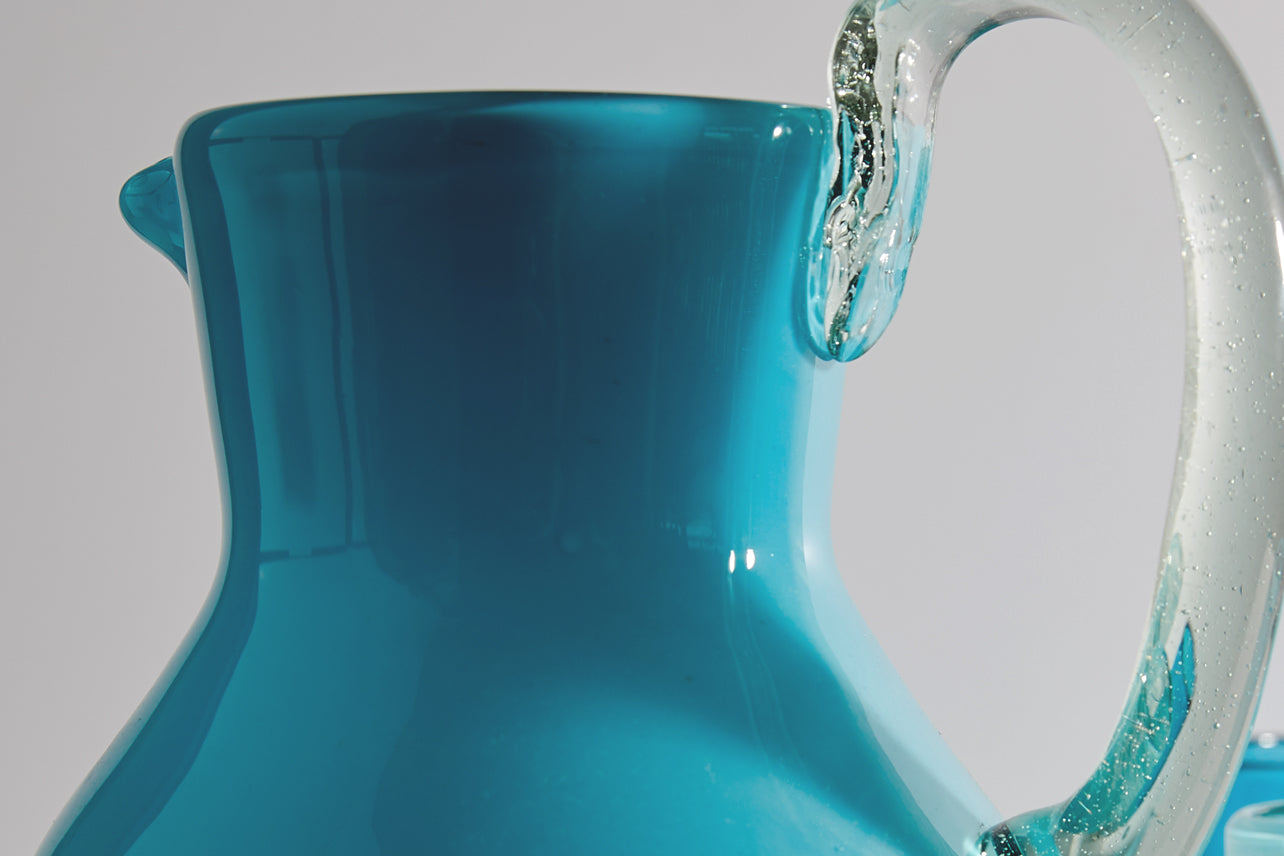 Handblown Glass Pitcher by Verve Culture