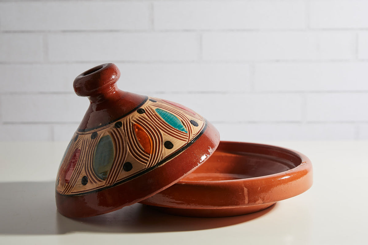 Moroccan Cooking Tagine for Two - Traditional by Verve Culture