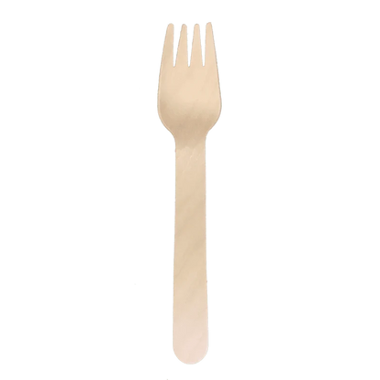 ECO² ® MEDIUM WEIGHT WOODEN FORKS