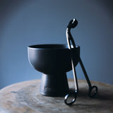 Valentines Day Collection: Wick Trimmer Set | Sensual - Raspberry Rose & Marshmallow - Black Ceramic