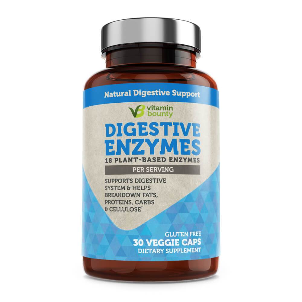 Digestive Enzymes - 18 Plant-Based Enzymes 20.00% Off Auto renew