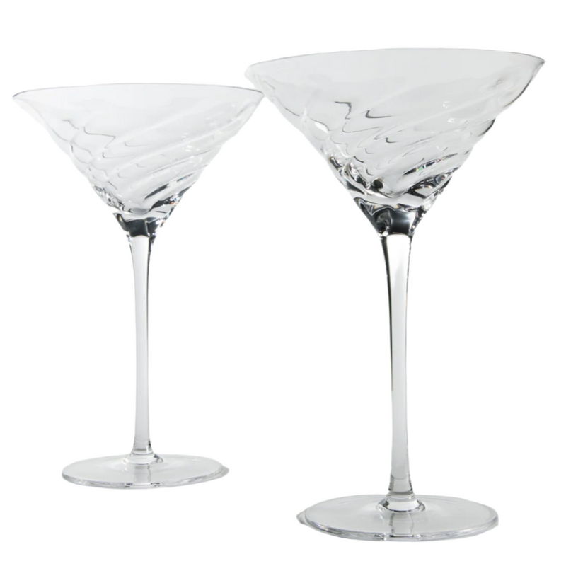 Vortex Martini Glass
