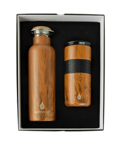 Hydration Starter Set - Teak Wood