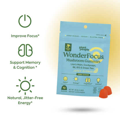 WonderFocus Mushroom Gummies: 5-Day Trial