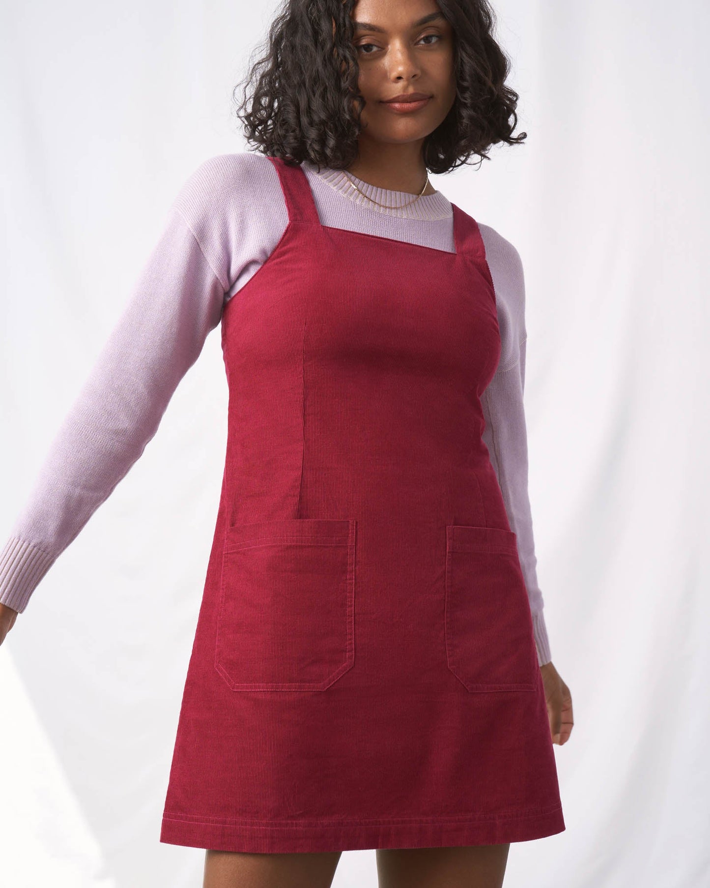 Organic Corduroy Pinafore Dress by United By Blue