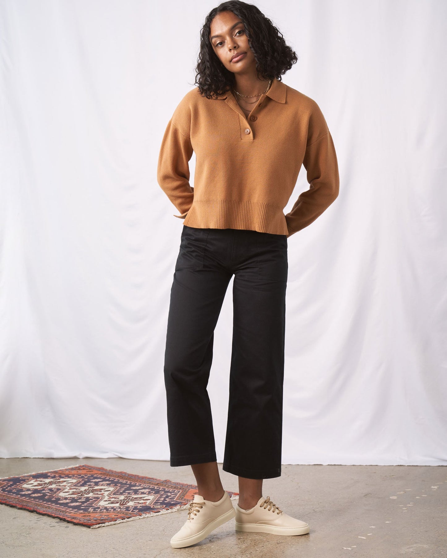 Organic Twill Wide Leg Pant by United By Blue