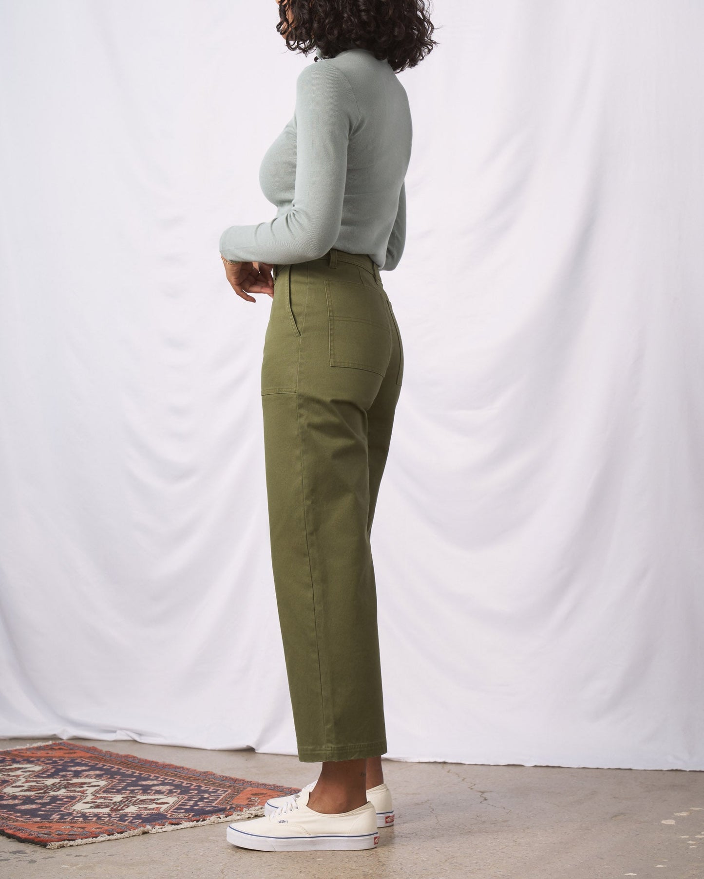 Organic Twill Wide Leg Pant by United By Blue