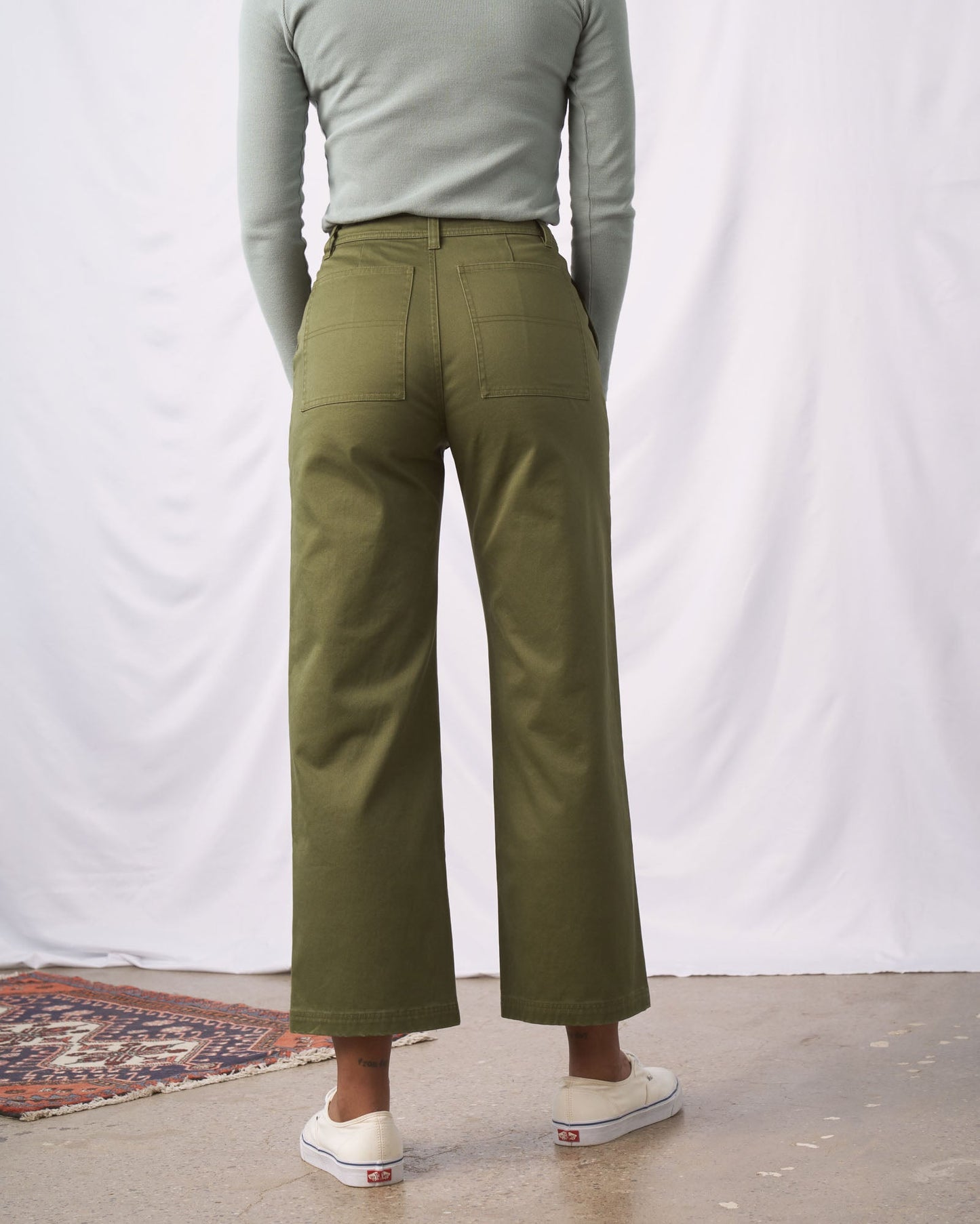 Organic Twill Wide Leg Pant by United By Blue