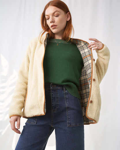 Recycled Sherpa Flannel-Lined Jacket by United By Blue