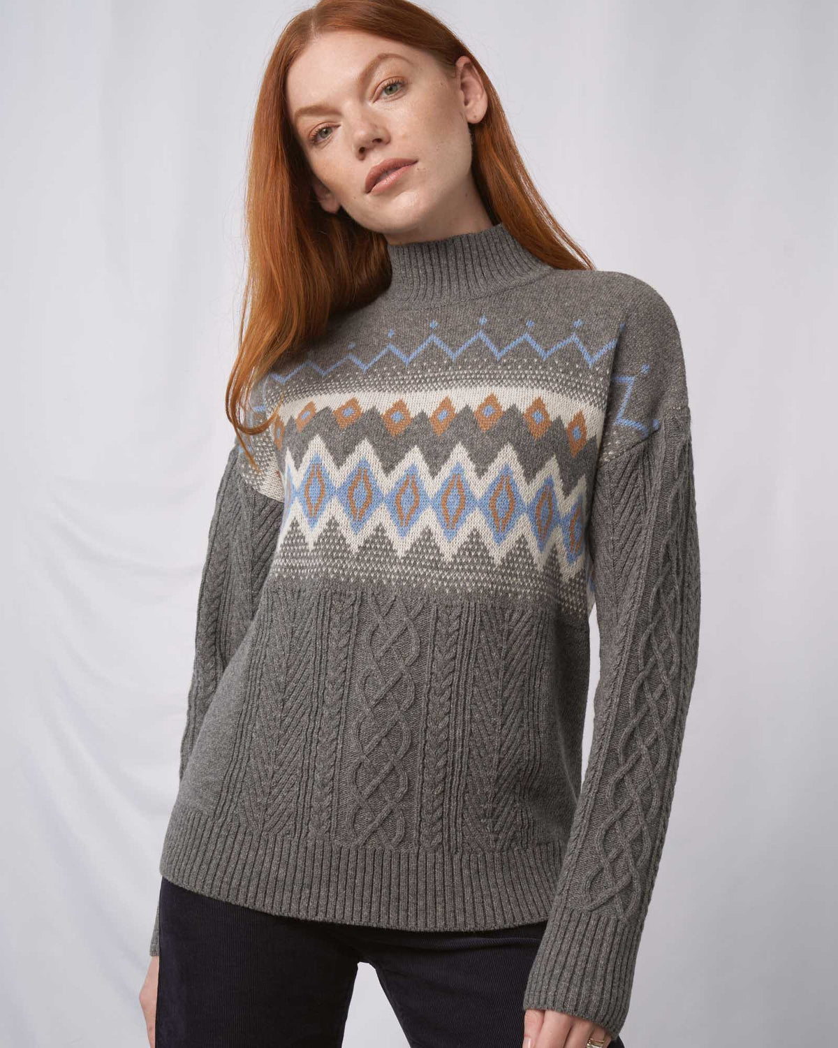 Recycled Fairisle Sweater by United By Blue