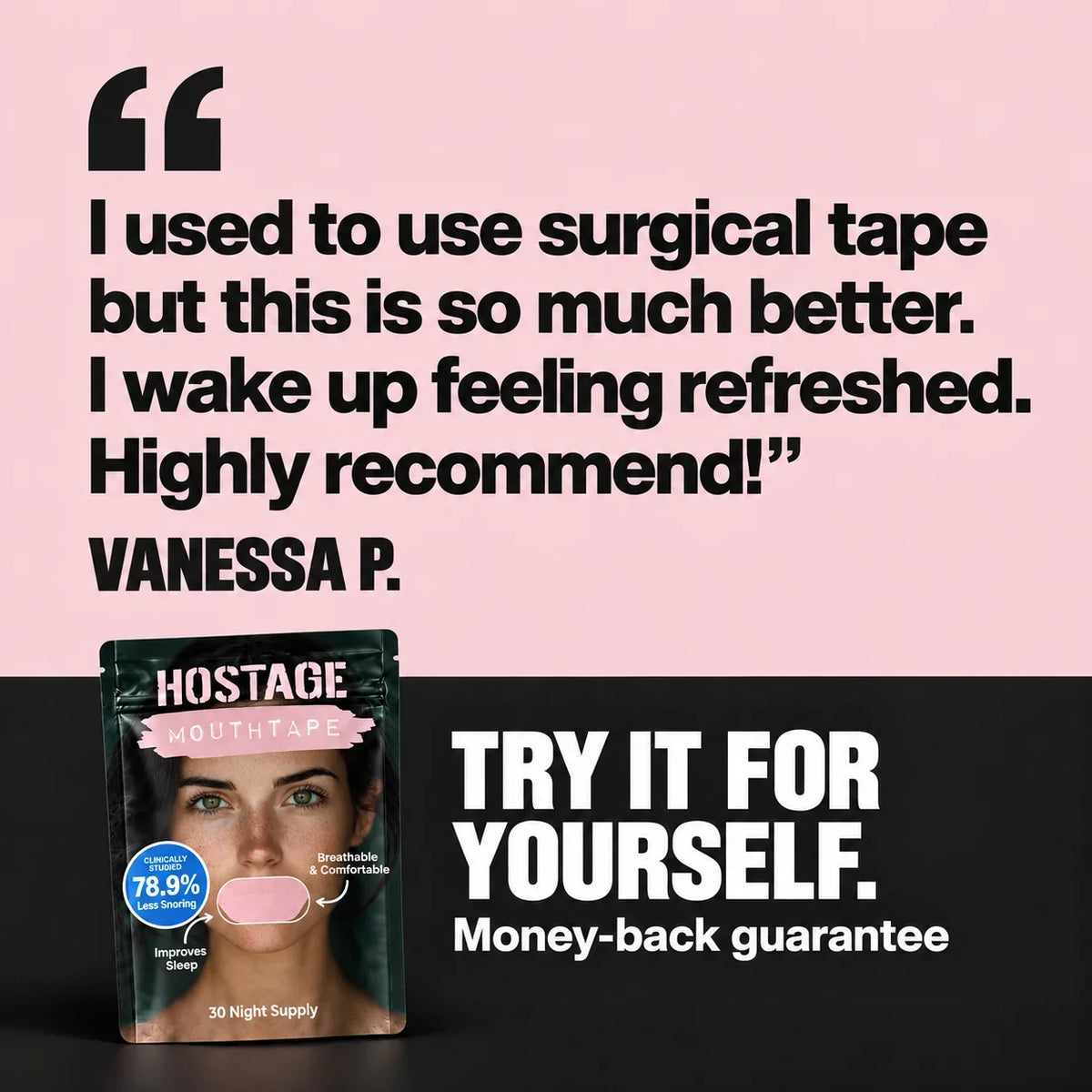 Hostage Tape: 1/3/6/12 Month Supplies | Mens/Womens