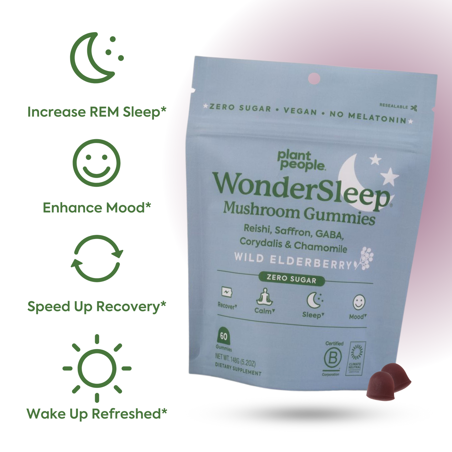 WonderSleep Mushroom Gummies