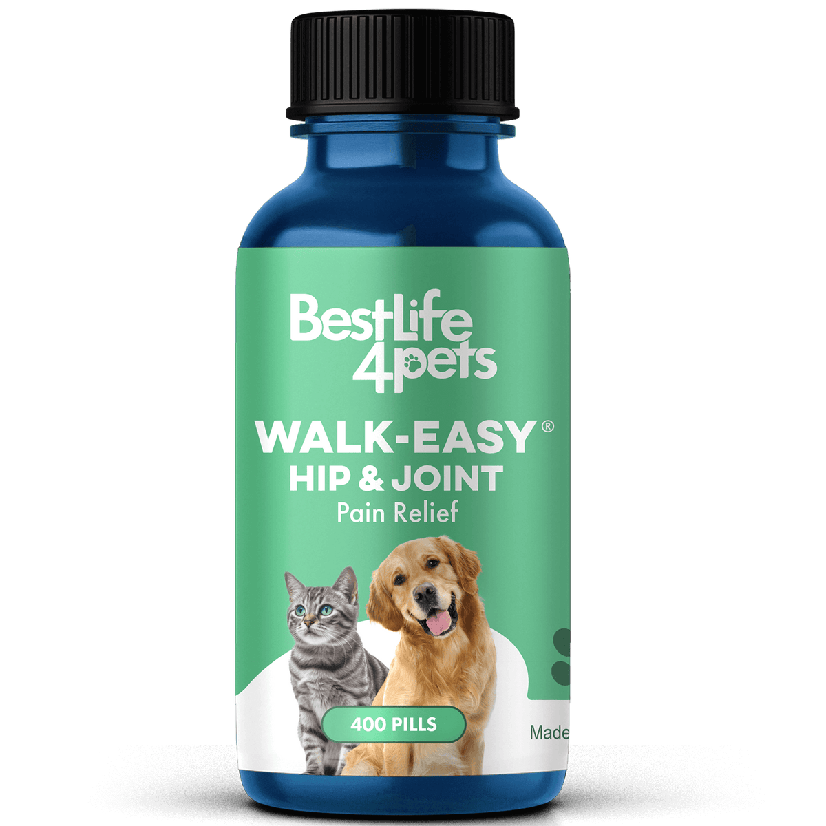 WALK-EASY® Joint and Hip Pain Relief for Dogs and Cats - Helps Arthritis, Torn Ligament and Other Joint Conditions by BestLife4Pets