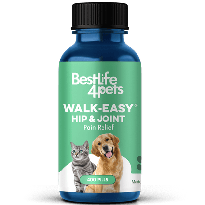 WALK-EASY® Joint and Hip Pain Relief for Dogs and Cats - Helps Arthritis, Torn Ligament and Other Joint Conditions by BestLife4Pets