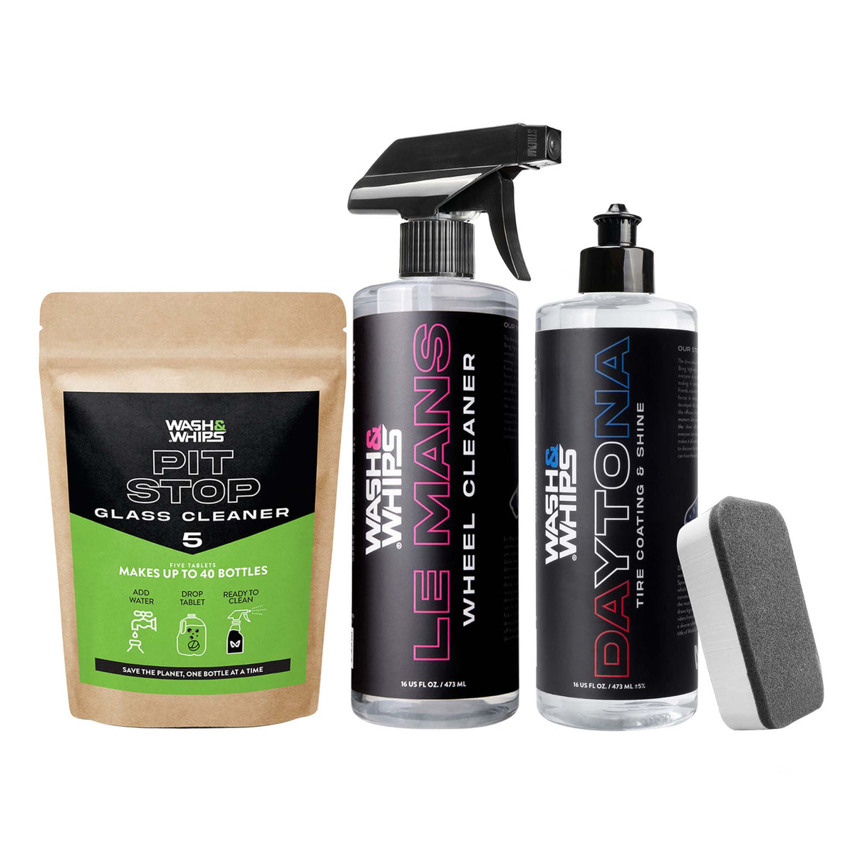 Wheel & Tire Wash & Shine Kit - $48 Value