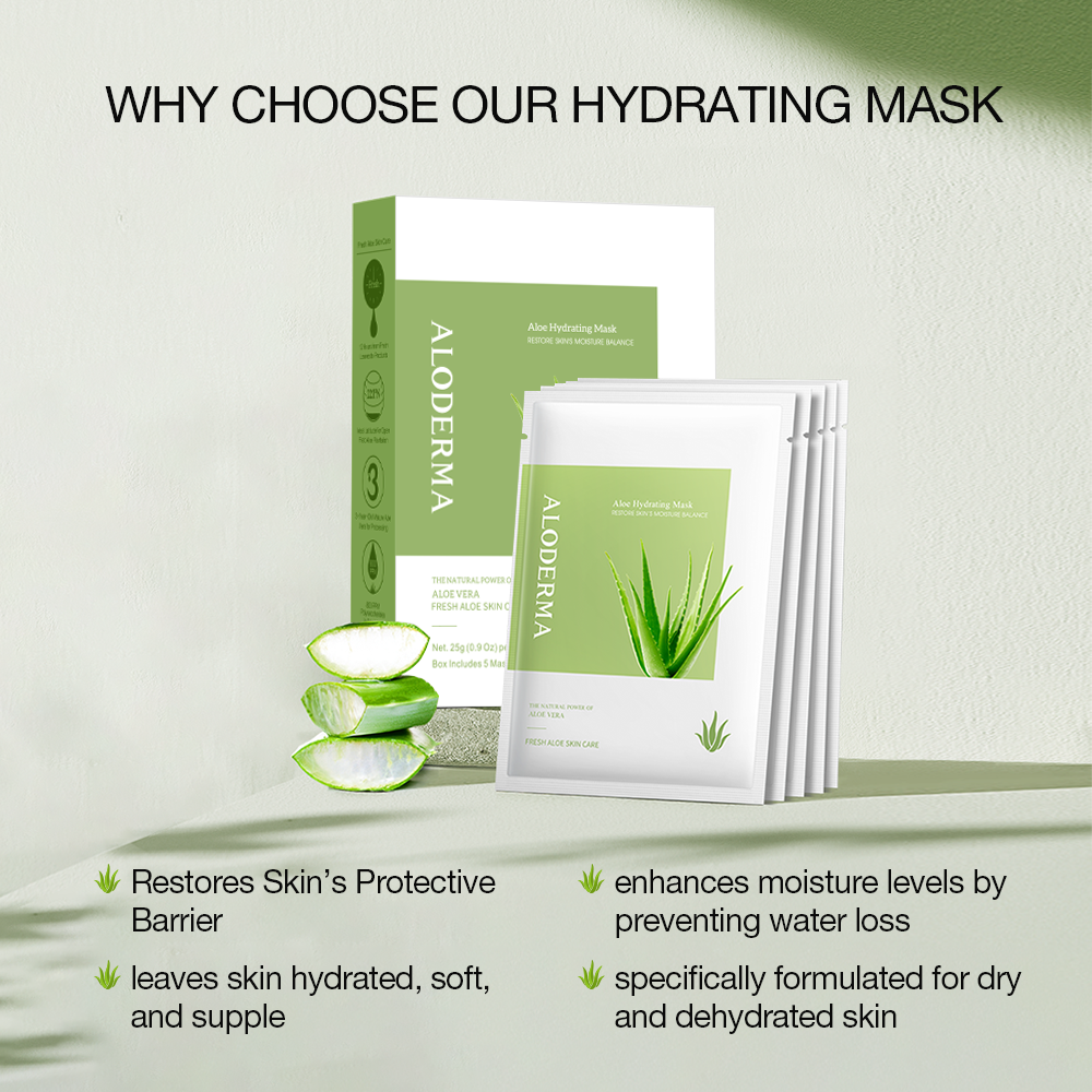 Aloe Hydrating Mask (Box of 5)