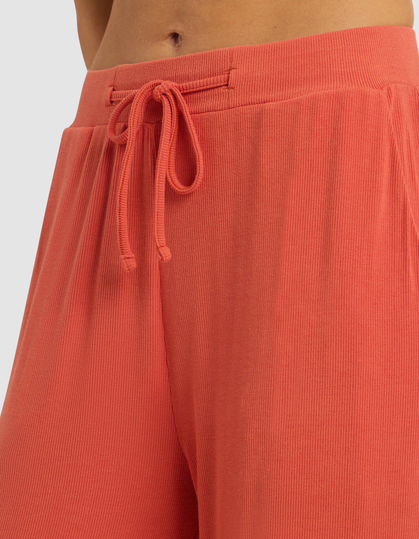 Women's Bamboo Rib-Knit Classic Long Sleeve Pajama Set