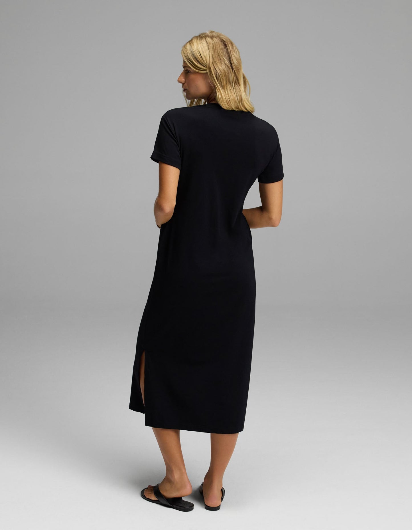 Women's Brushed Bamboo Midi Dress