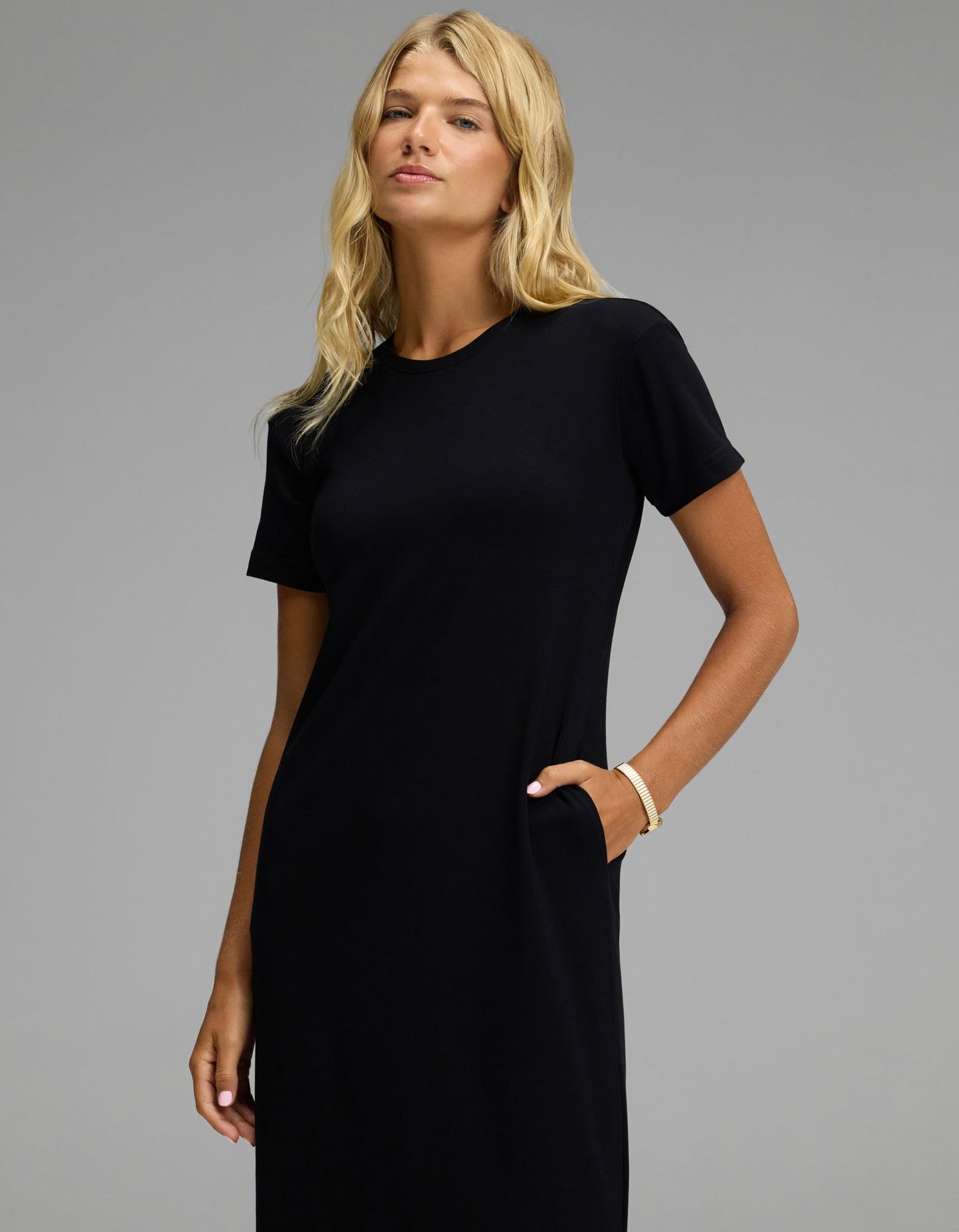 Women's Brushed Bamboo Midi Dress
