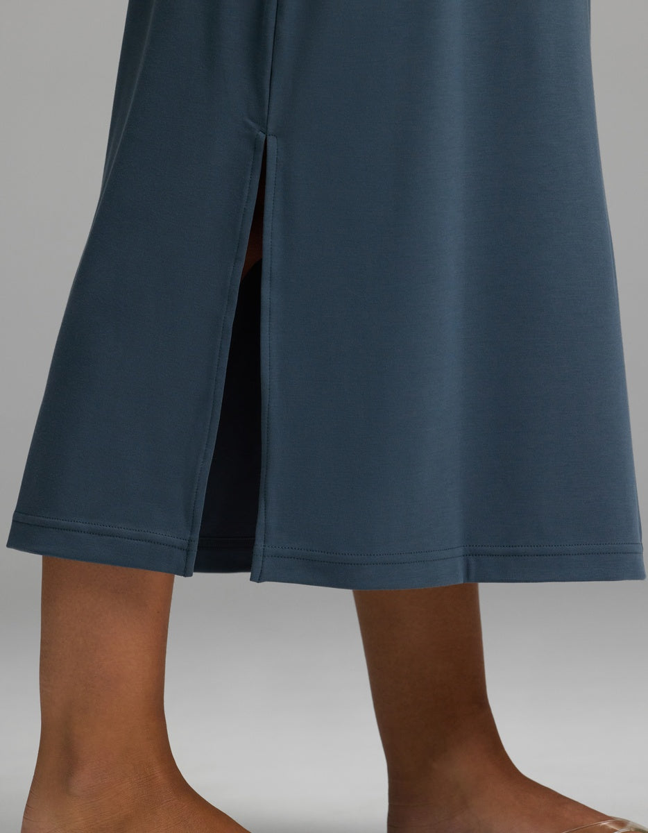 Women's Brushed Bamboo Midi Dress