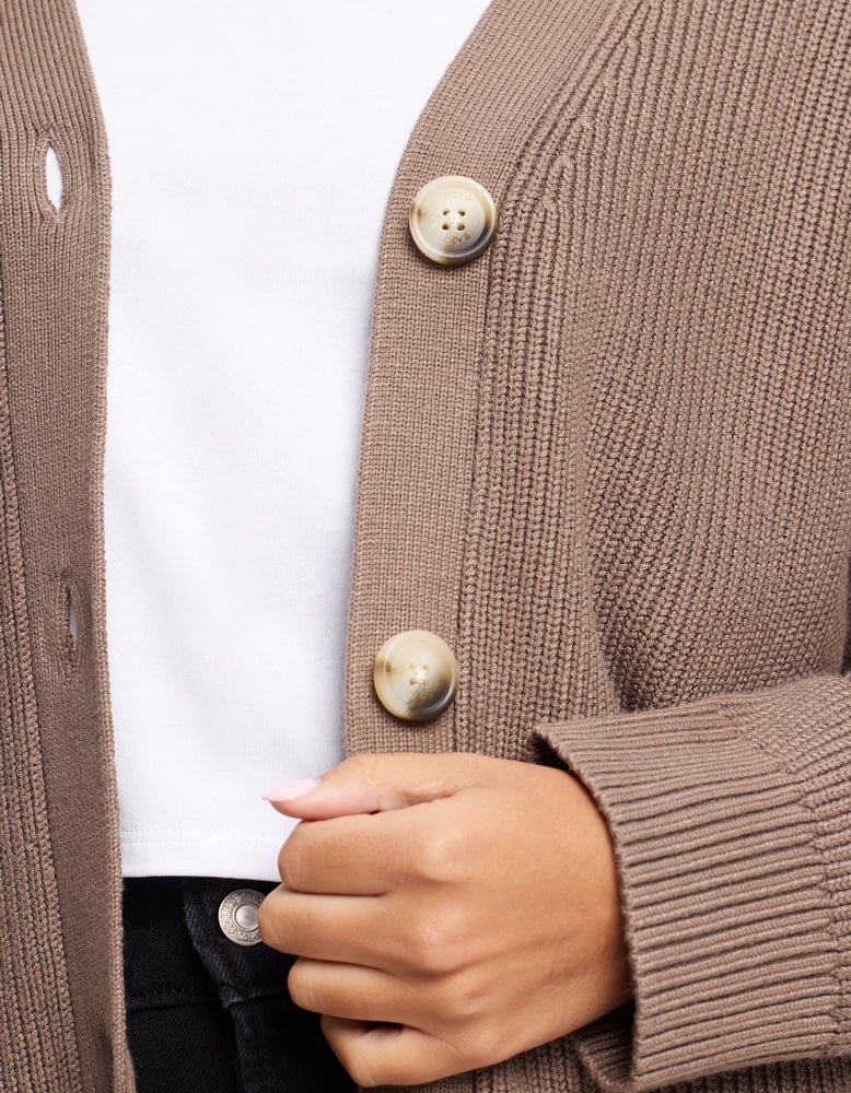 Oversized Classic Cardigan