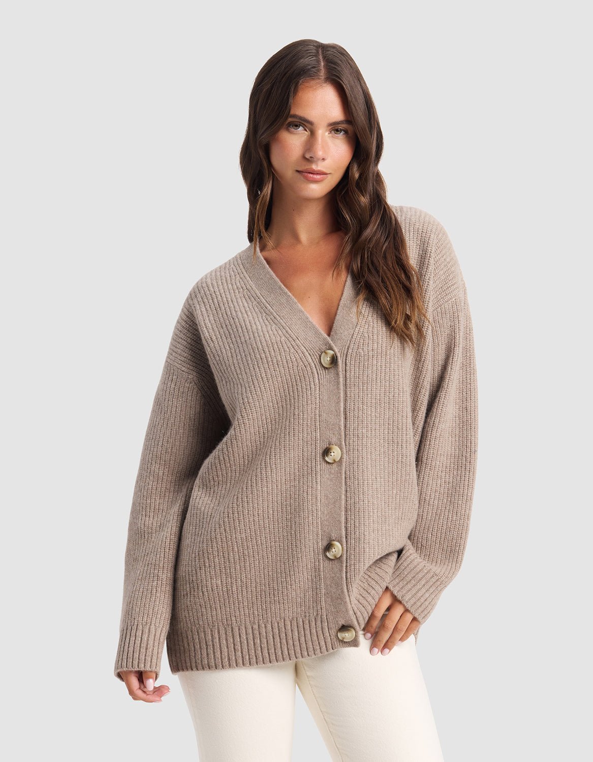 Oversized Sunday Cashmere Cardigan