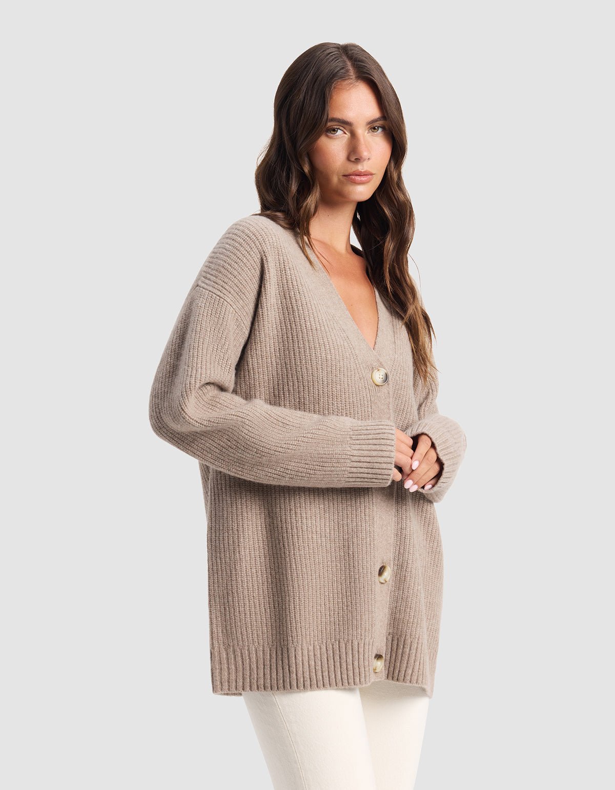 Oversized Sunday Cashmere Cardigan