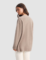 Oversized Sunday Cashmere Cardigan