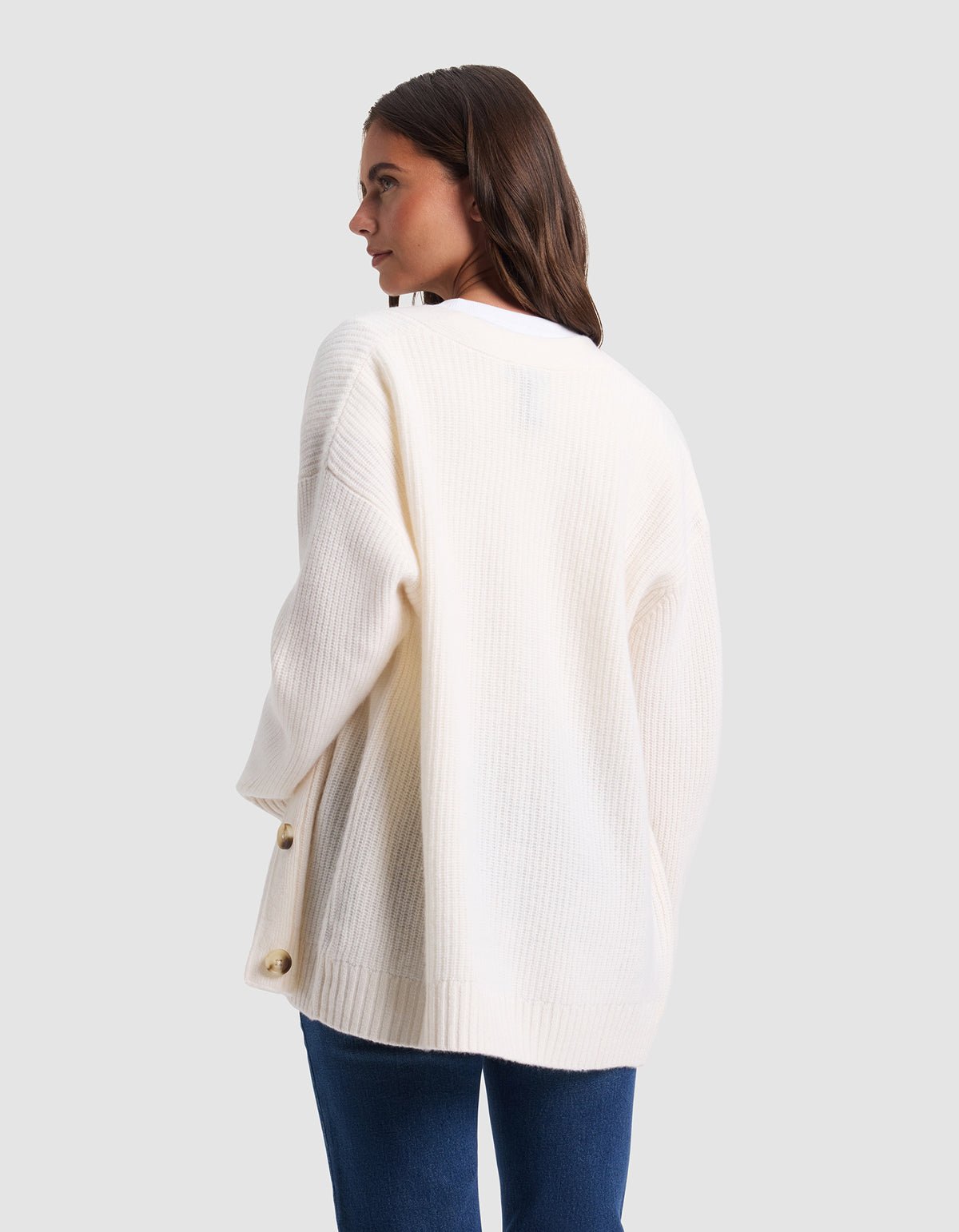 Oversized Sunday Cashmere Cardigan