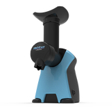 Frozay Dessert Maker 2.8 qt. Color Blue, Vegan Ice Cream & Frozen Yogurt Maker Soft Serve Desserts With Recipes (Black/Blue) by Drinkpod