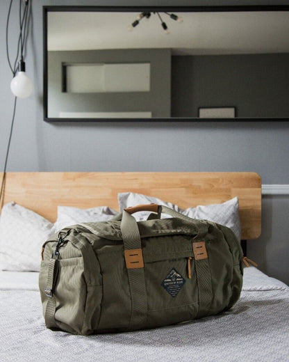 55L Carry-On Duffle - Black, Olive by United By Blue