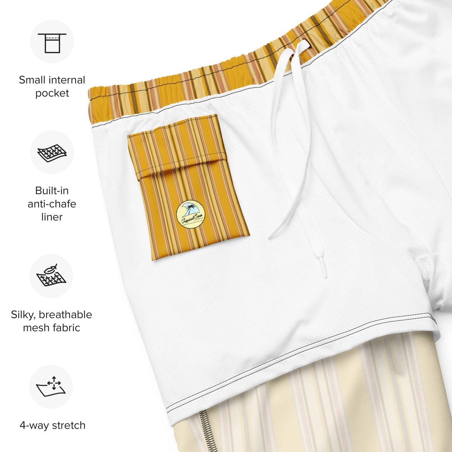 Men's Golden Sands Retreat swim trunks