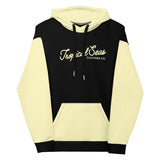 Cream Yellow Two-Tone Tropical Seas Hoodie