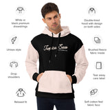 Pink Sand Two-Toned Tropical Seas Hoodie