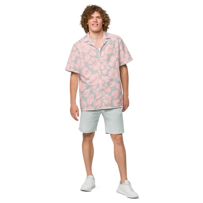 Magma Floral button down Hawaiian shirt