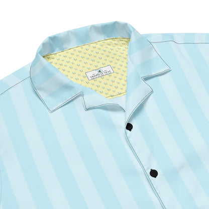 Bahama Breeze Hawaiian Button Shirt: Embrace Summer in Sustainable Style