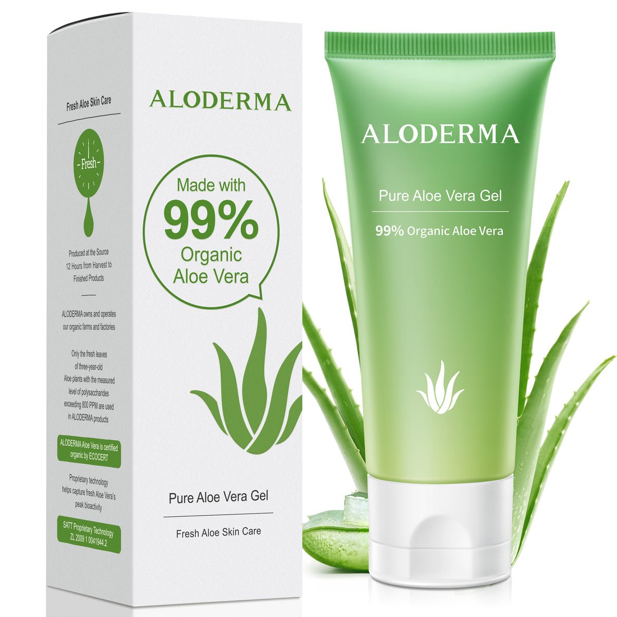 ALODERMA Pure Aloe Vera Gel - 45g