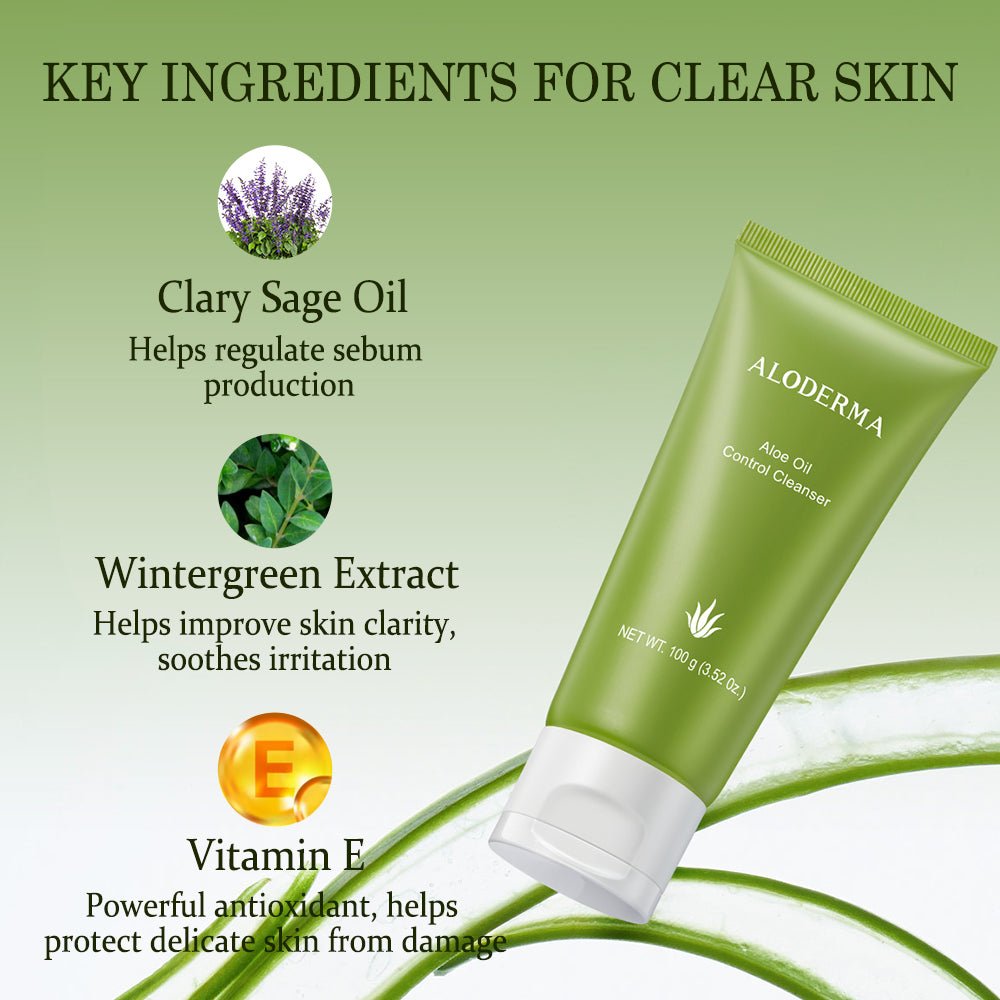 Aloe Oil Controlling Cleanser