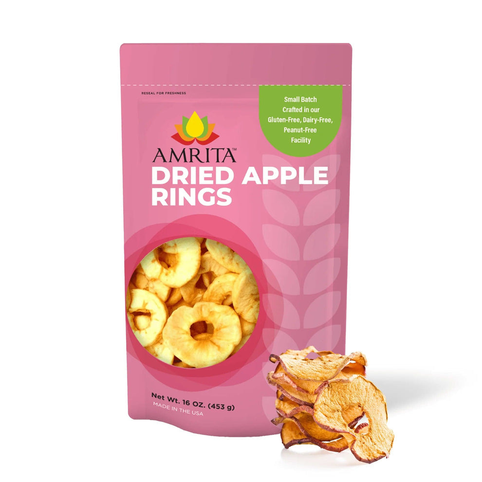 Dried Apple Rings (Unsulfured) - 8oz by Farm2Me