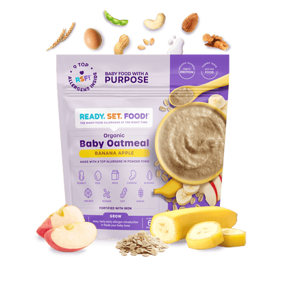 Organic Baby Oatmeal - Banana Apple