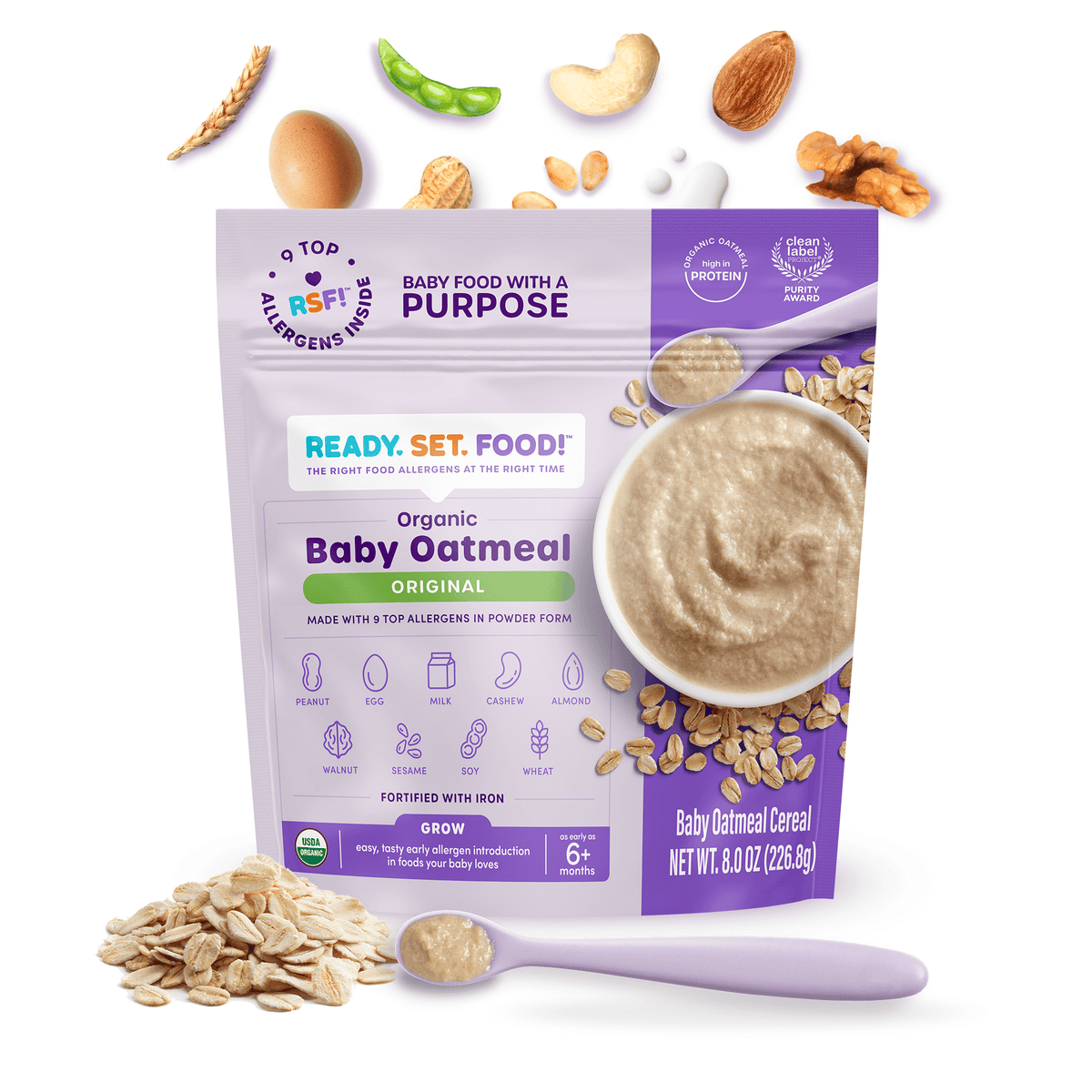 Organic Baby Oatmeal