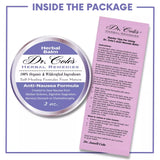 05 - Dr. Cole's Organic Anti-Nausea Herbal Balm
