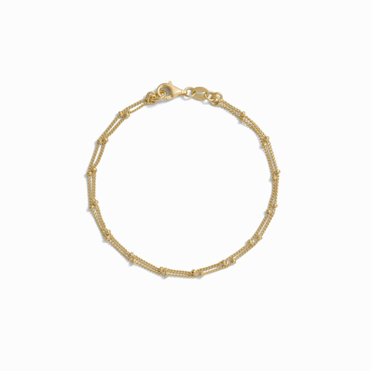 Double Wrap Saturn Bracelet