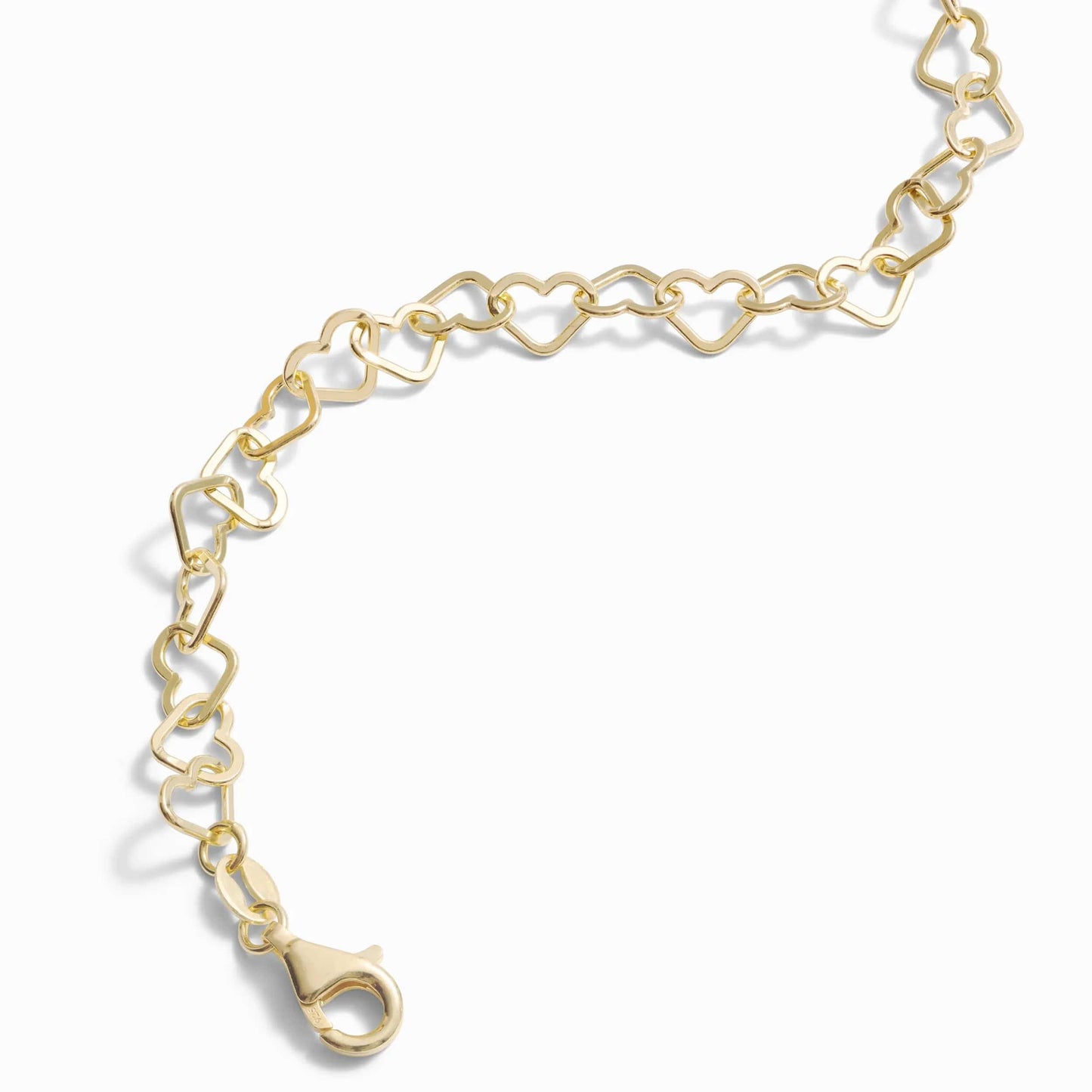 Eternity Heart Chain Bracelet