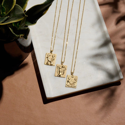 Le Duo "The Duo" Embrace Necklace